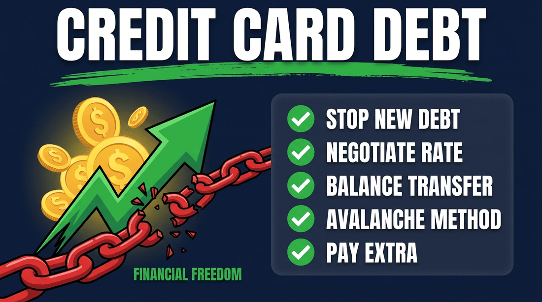 How to Get Out of Credit Card Debt: The Complete Elimination Plan - The Map Of Wealth